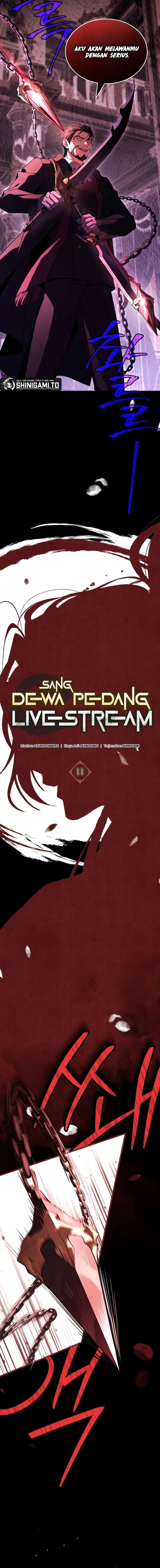 Sword God's Livestream Chapter 11