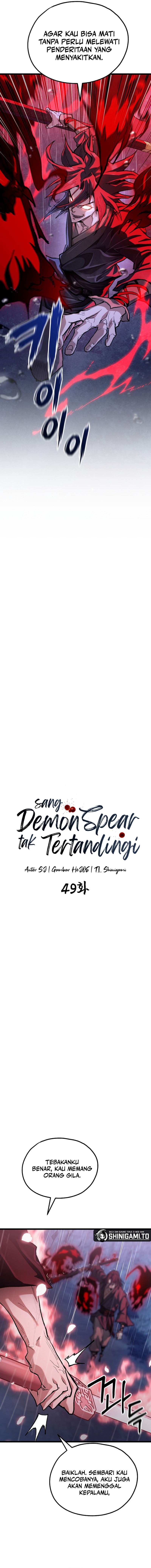 Unrivaled Spear Demon Chapter 49