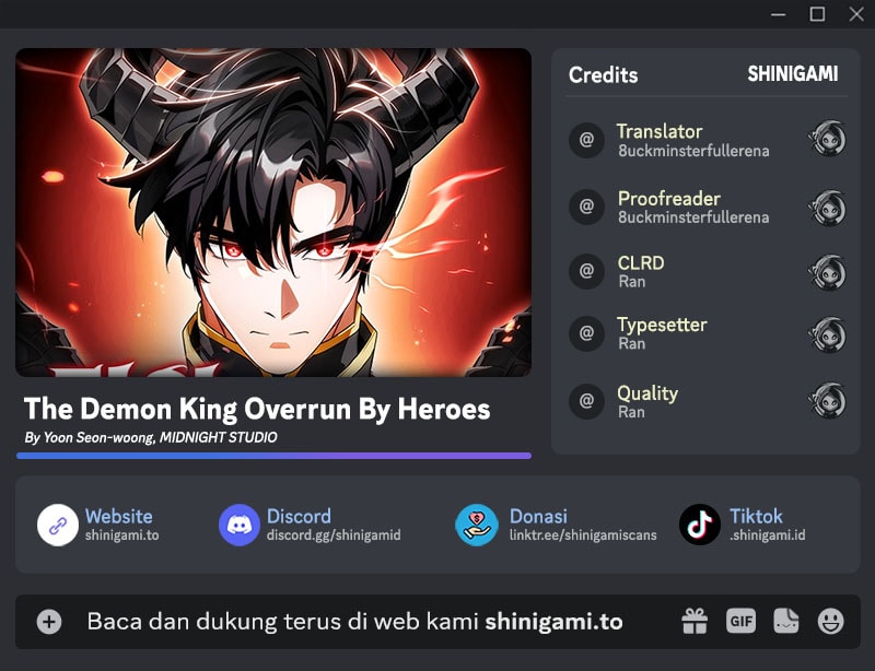 The Demon King Overrun By Heroes Chapter 32