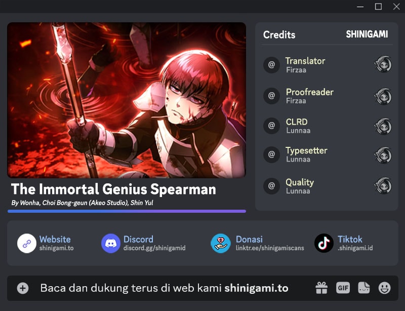 The Immortal Genius Spearman Chapter 14
