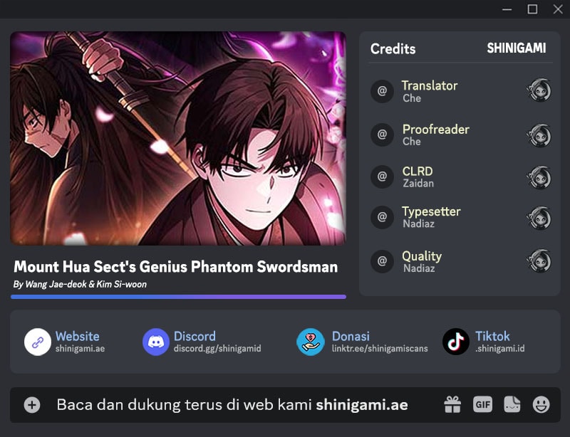 Mount Hua Sect’s Genius Phantom Swordsman Chapter 58