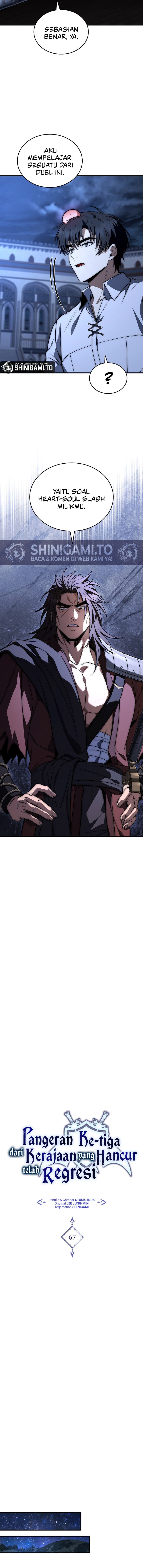 The Third Prince Of The Fallen Kingdom has Regressed Chapter 67