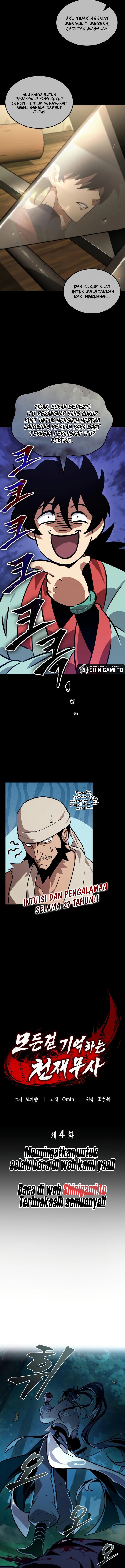 The Martial Genius Who Remembers Everything Chapter 4