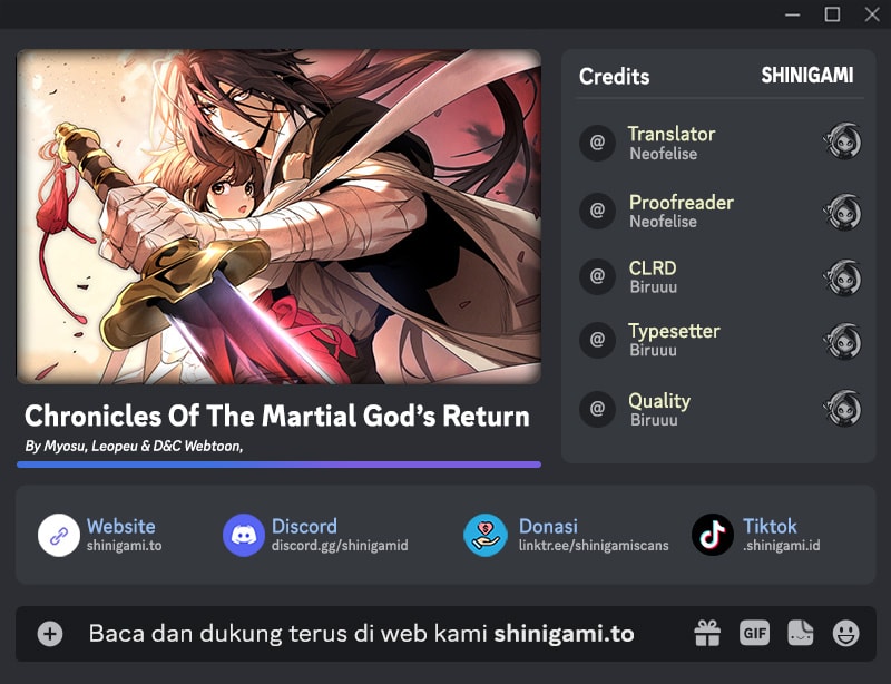Chronicles Of The Martial God’s Return Chapter 154