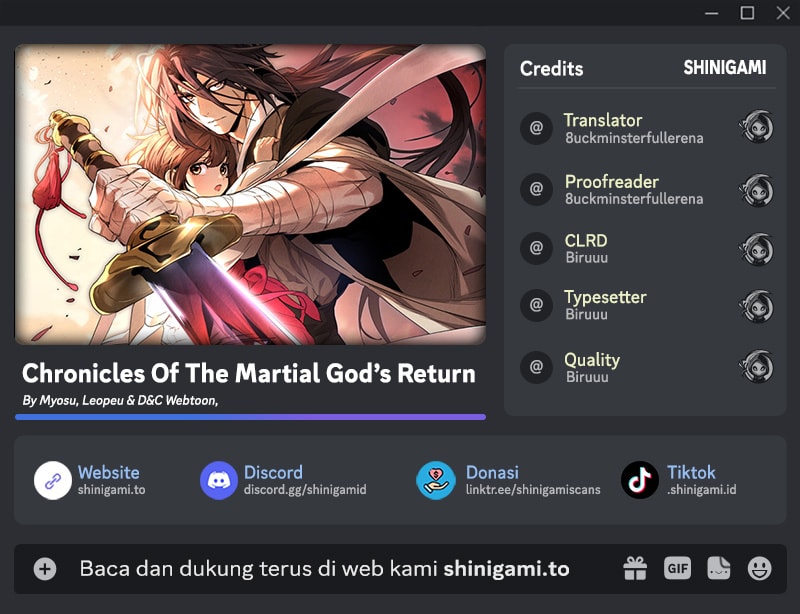 Chronicles Of The Martial God’s Return Chapter 156