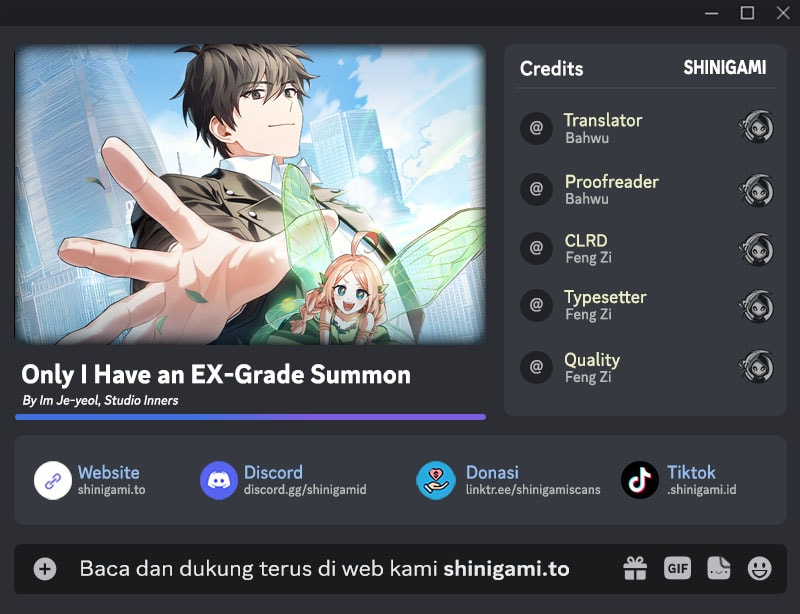 Only I Have An EX-Grade Summon Chapter 20