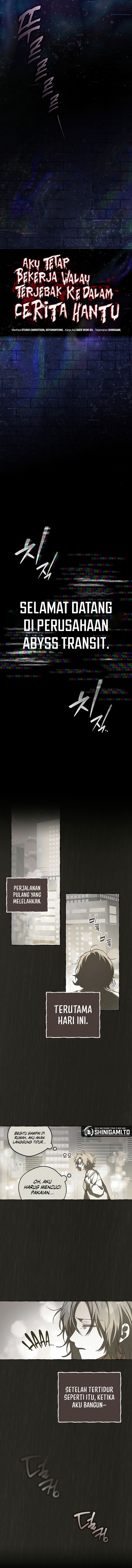 Got Dropped Into A Ghost Story, Still Gotta Work Chapter 1