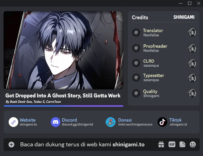 Got Dropped Into A Ghost Story, Still Gotta Work Chapter 15