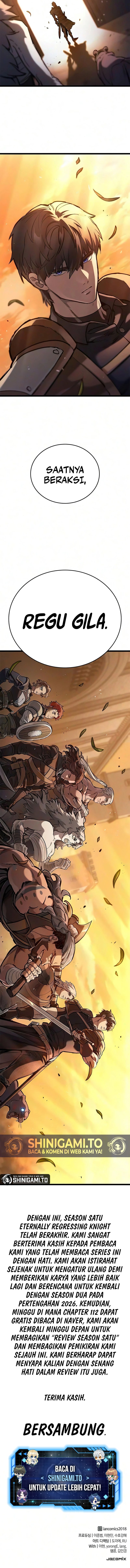 Eternally Regressing Knight Chapter 112
