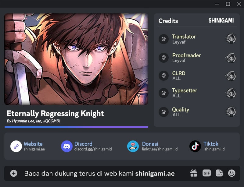 Eternally Regressing Knight Chapter 112.1