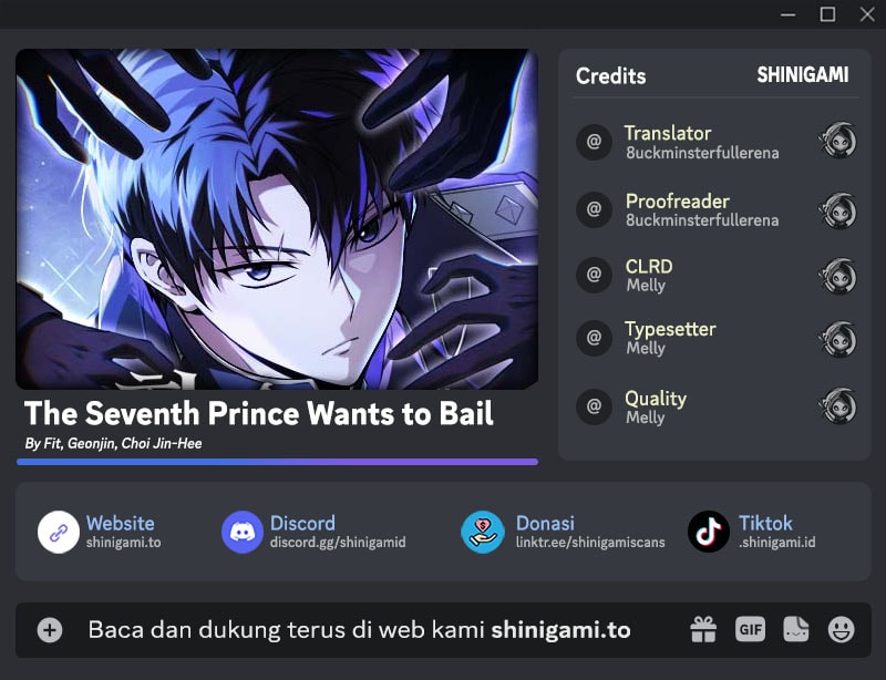 The Seventh Prince Wants to Bail Chapter 4