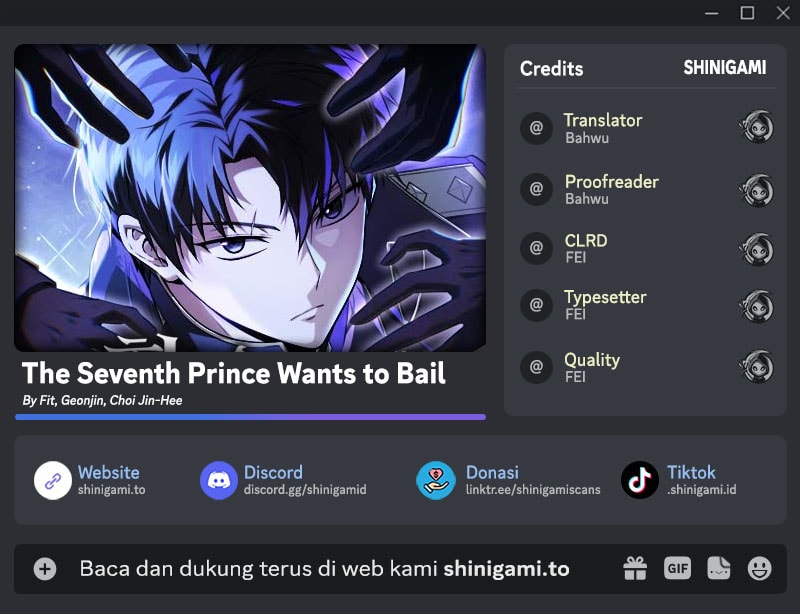The Seventh Prince Wants to Bail Chapter 5