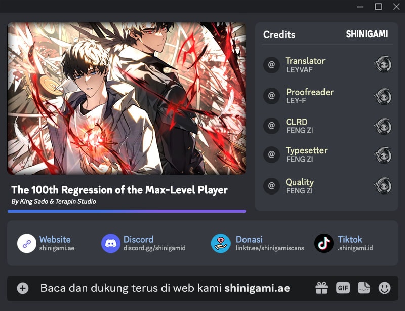 The 100th Regression Of The Max-Level Player Chapter 87