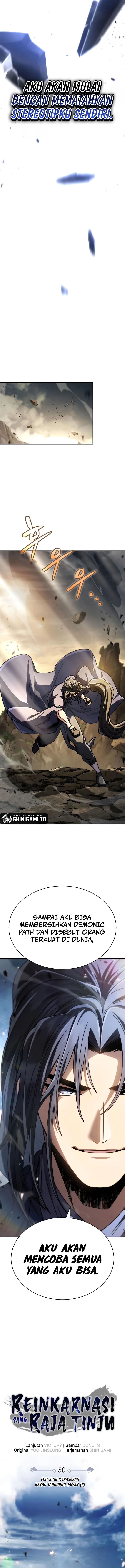 Reincarnation Of The Fist King Chapter 50