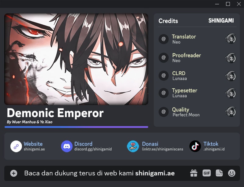 Demonic Emperor Chapter 875