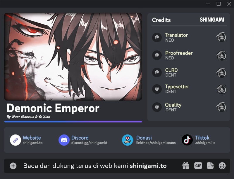 Demonic Emperor Chapter 868
