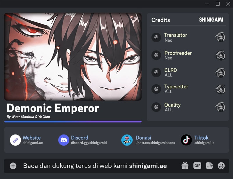 Demonic Emperor Chapter 867