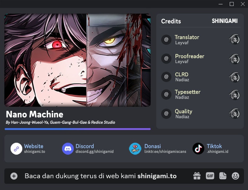 Nano Machine Chapter 316