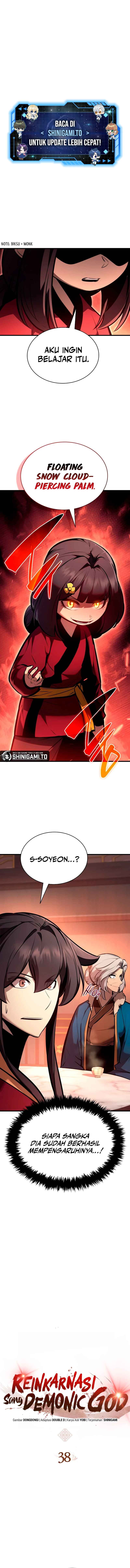 Reincarnation Of The Demonic God Chapter 38