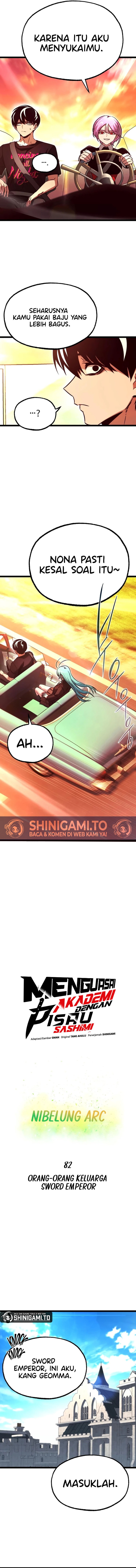 I Took over The Academy With a Single Sashimi Knife Chapter 82