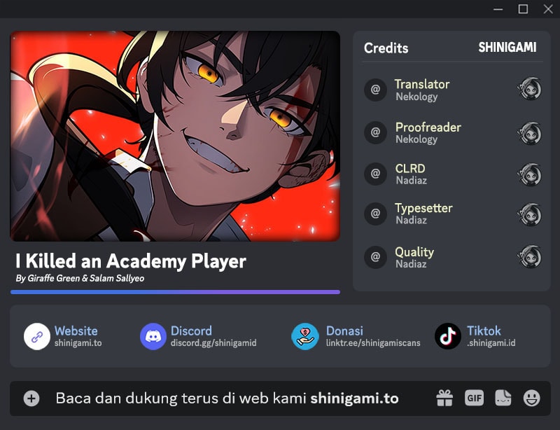 I Killed An Academy Player Chapter 123