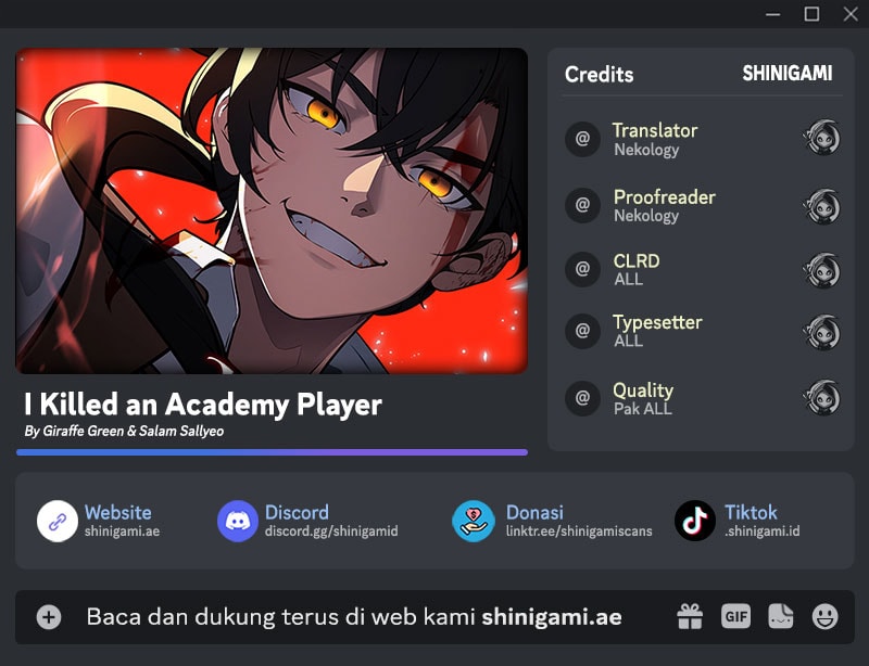I Killed An Academy Player Chapter 127