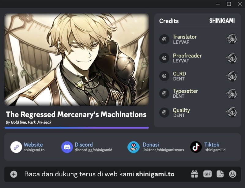 The Regressed Mercenary’s Machinations Chapter 87