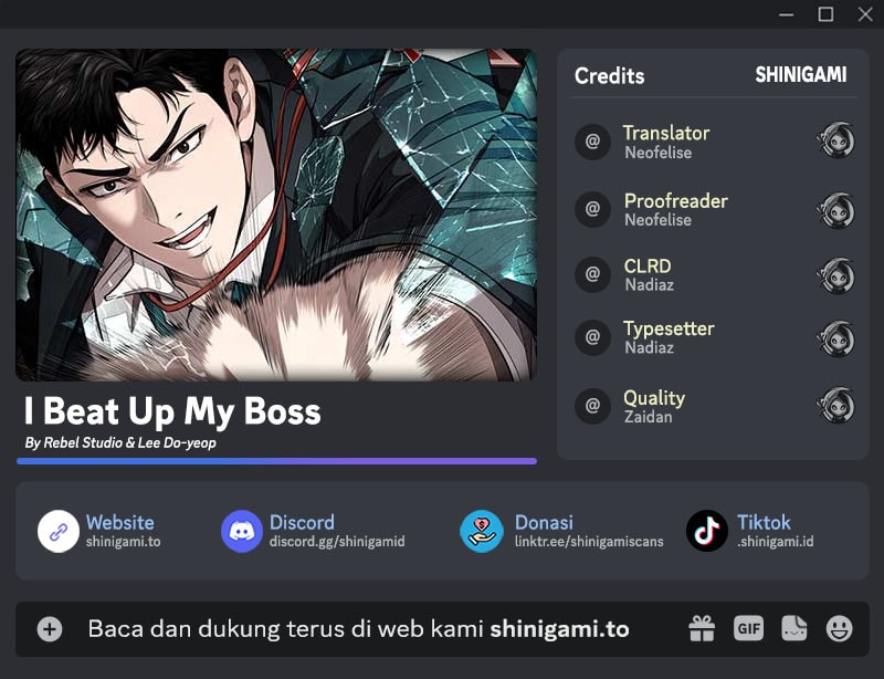 I Beat Up My Boss Chapter 17