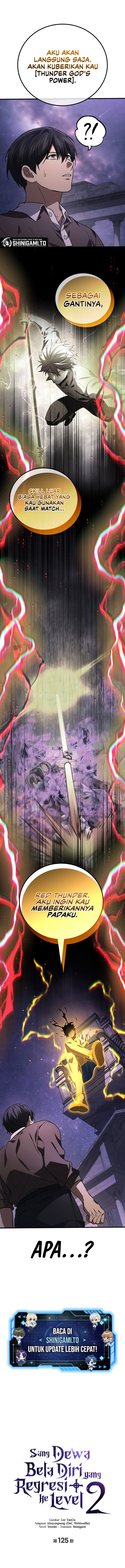 The Martial God Who Regressed To Level 2 Chapter 125
