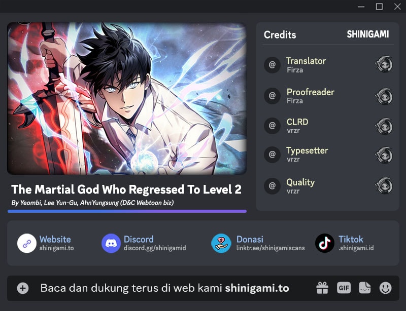 The Martial God Who Regressed To Level 2 Chapter 119