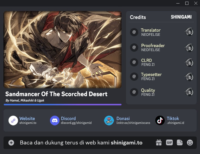 Sandmancer Of The Scorched Desert Chapter 16