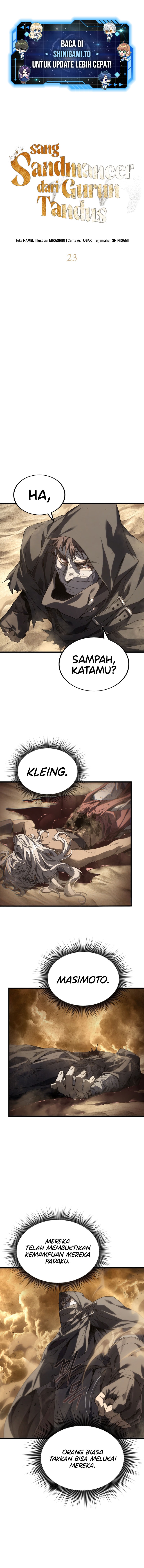 Sandmancer Of The Scorched Desert Chapter 23
