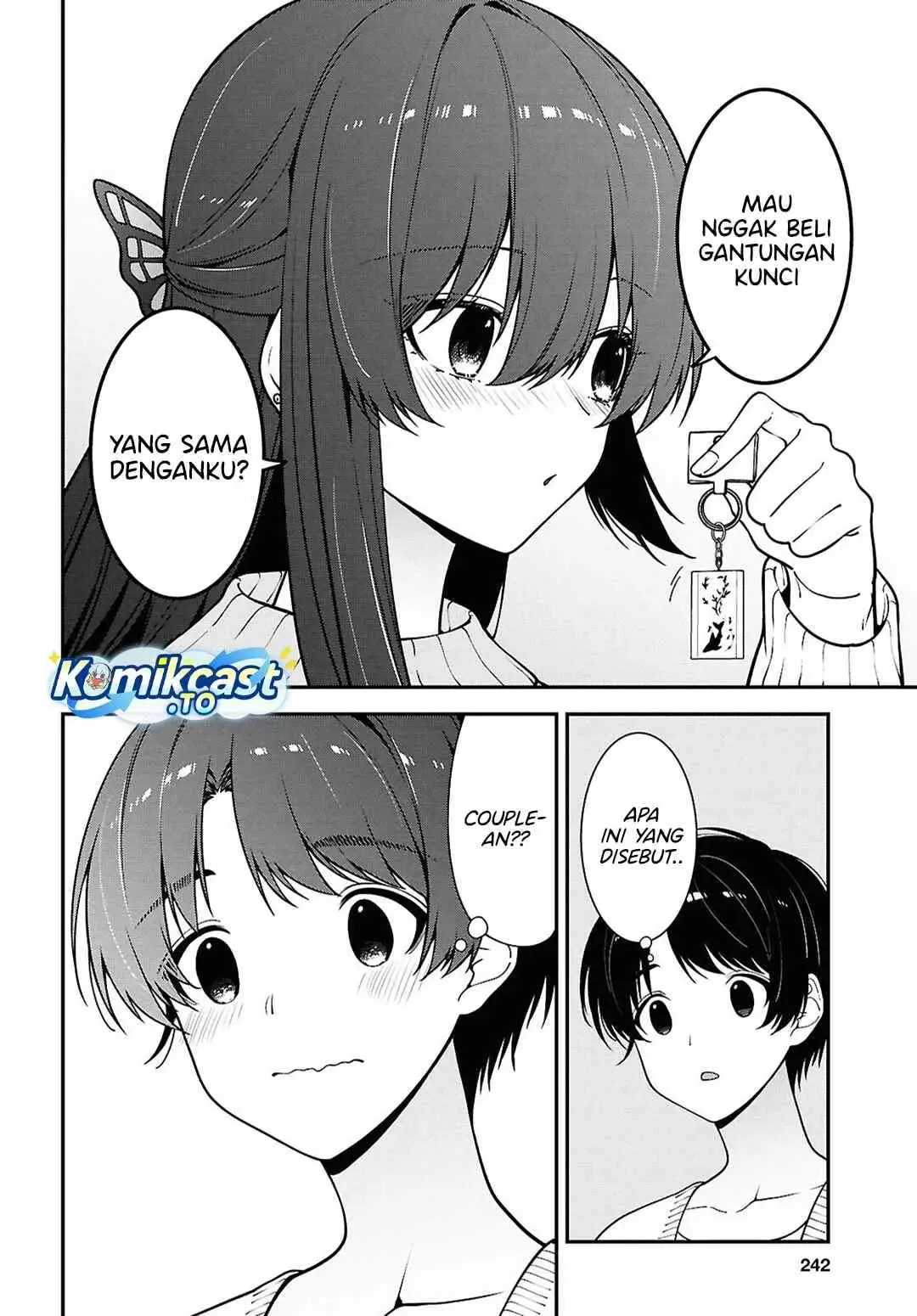 Tonari no Seki no Yankee Shimizu-san ga Kami o Kuroku Sometekita Chapter 20