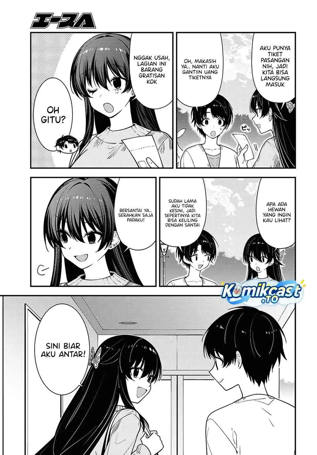 Tonari no Seki no Yankee Shimizu-san ga Kami o Kuroku Sometekita Chapter 20