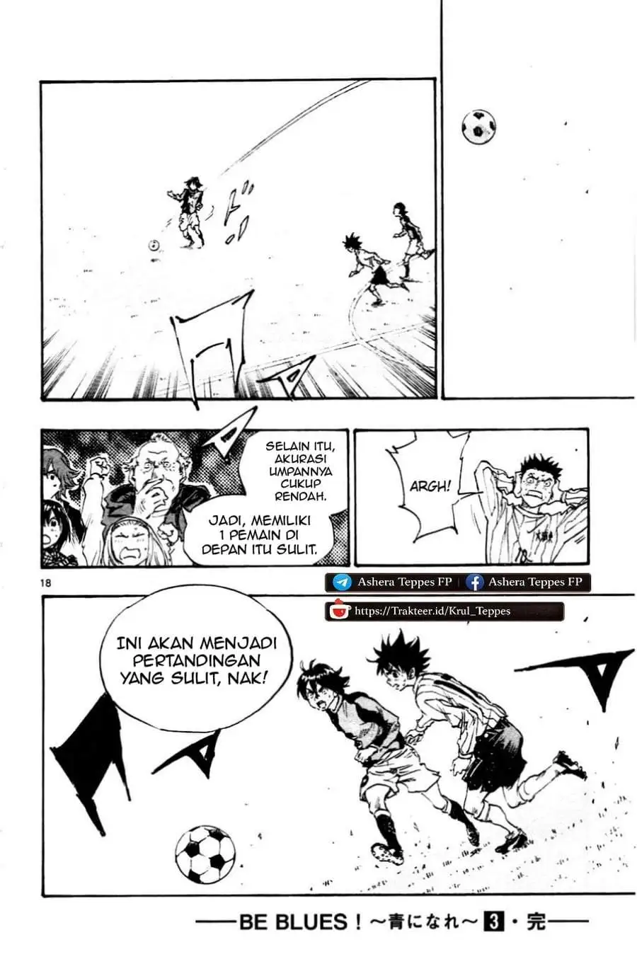 BE BLUES ~Ao ni Nare~ Chapter 27