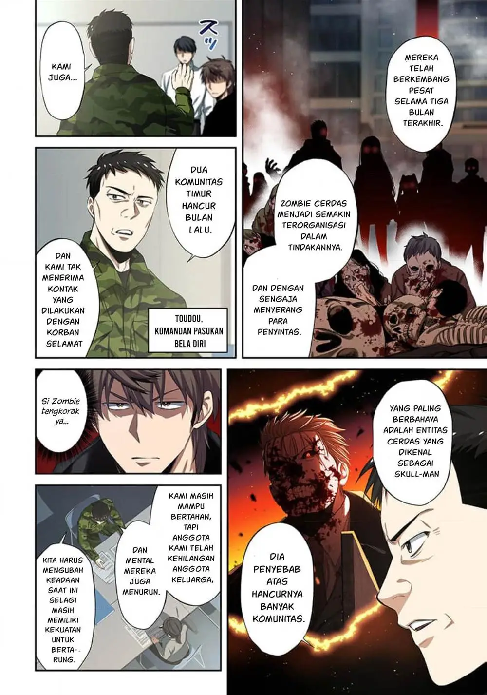 Zombie no Afureta Sekai Ore Dake ga Osowarenai Chapter 40