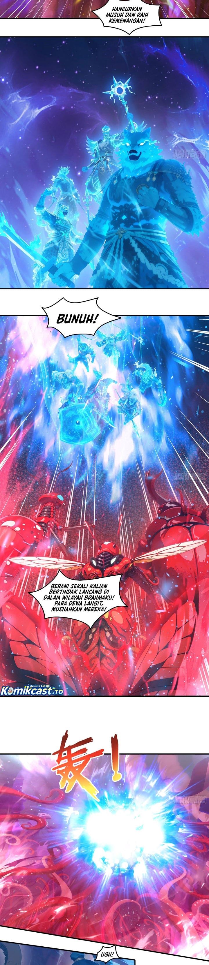 The Evil God Descends, I Own Great Hell Chapter 115