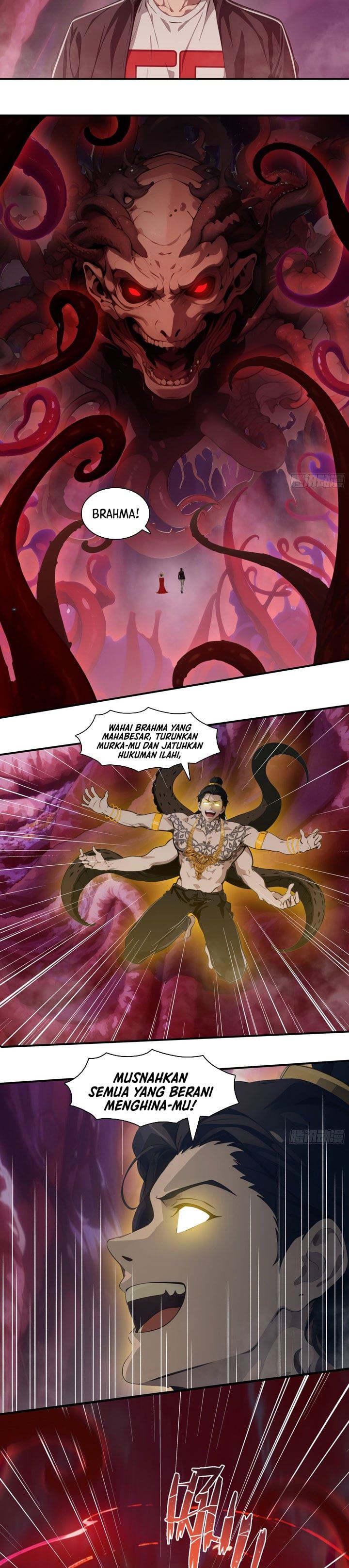 The Evil God Descends, I Own Great Hell Chapter 116