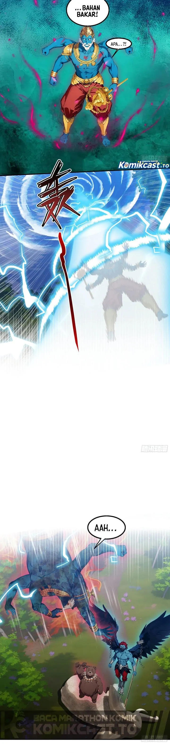 The Evil God Descends, I Own Great Hell Chapter 117