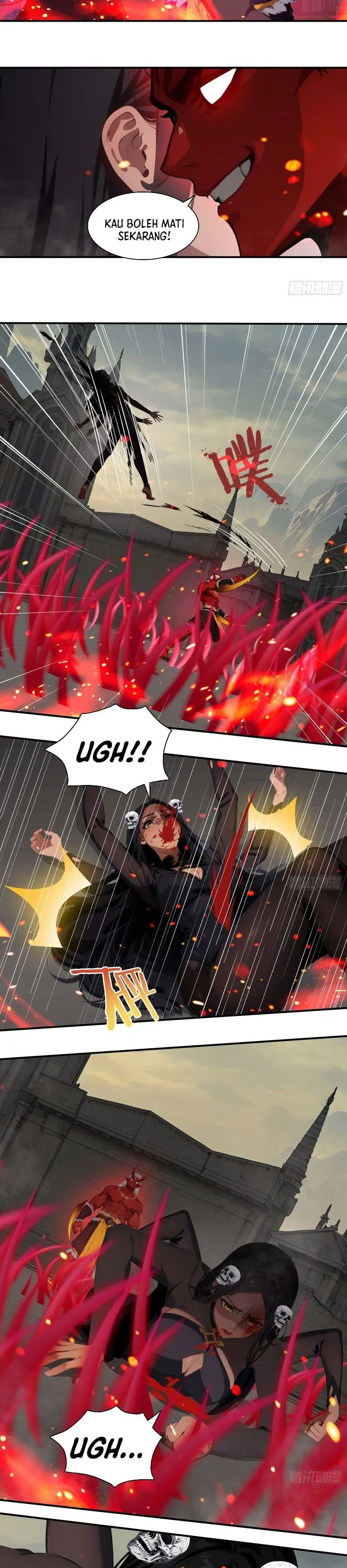 The Evil God Descends, I Own Great Hell Chapter 117