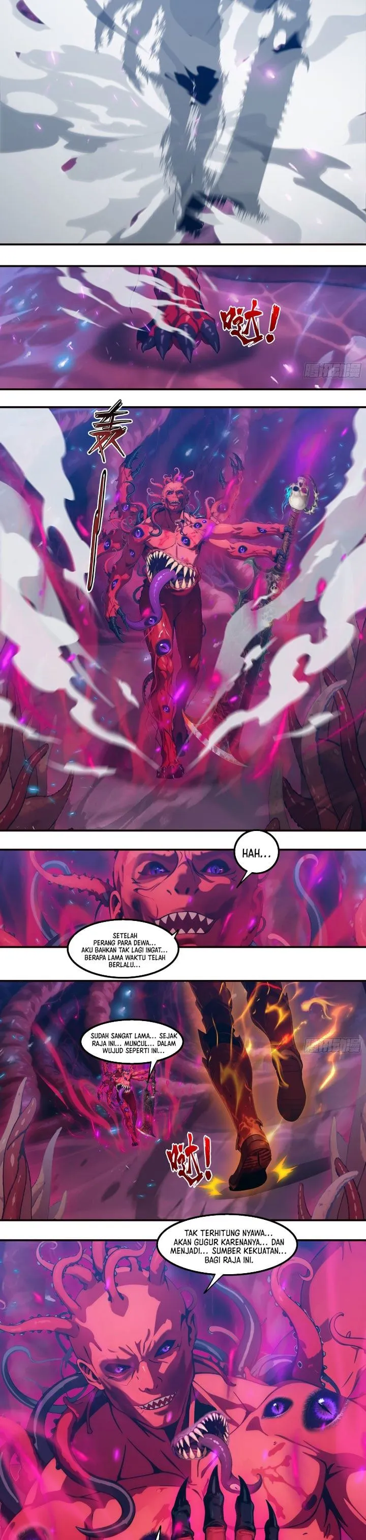 The Evil God Descends, I Own Great Hell Chapter 119