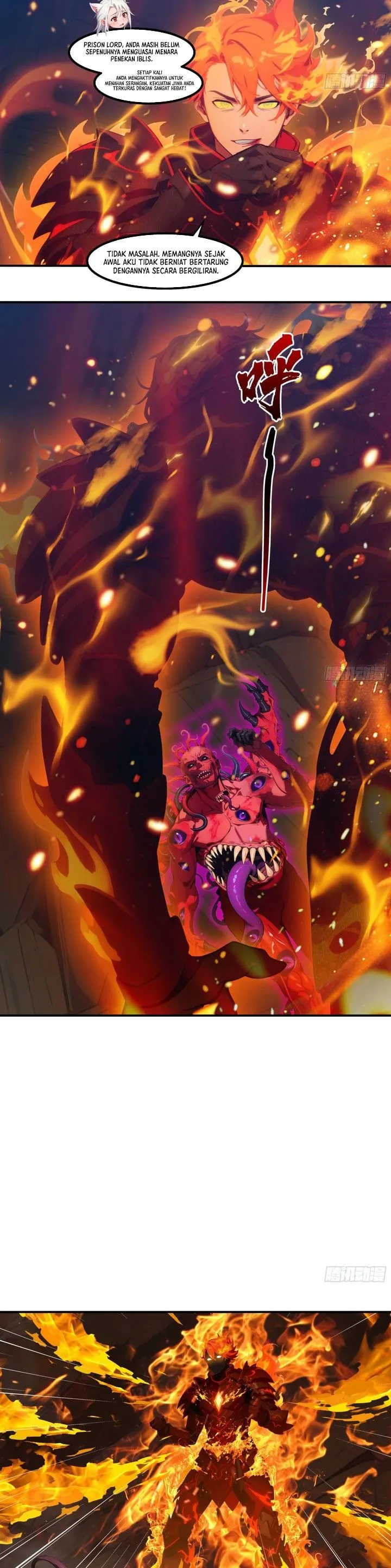 The Evil God Descends, I Own Great Hell Chapter 120