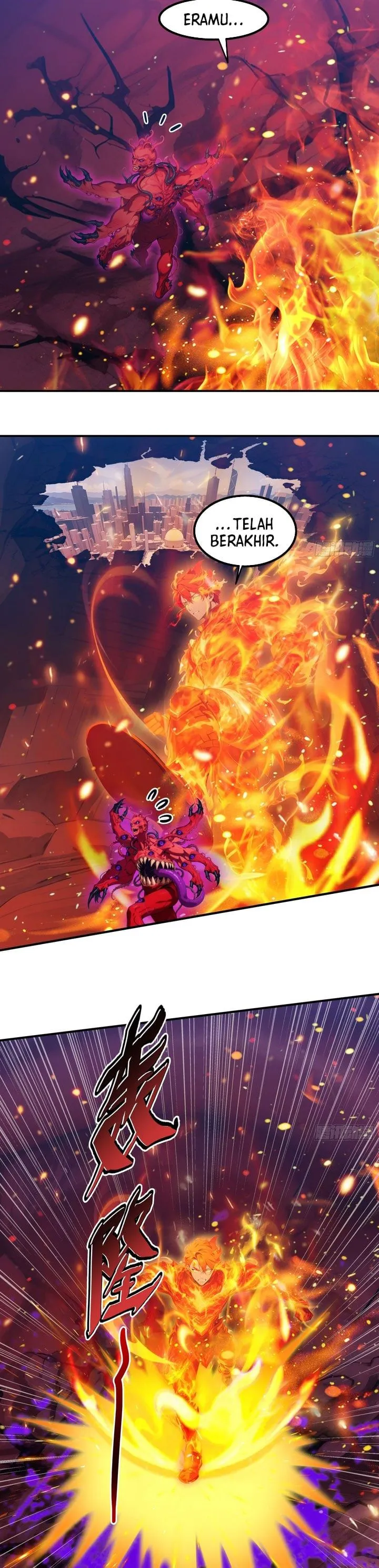 The Evil God Descends, I Own Great Hell Chapter 121