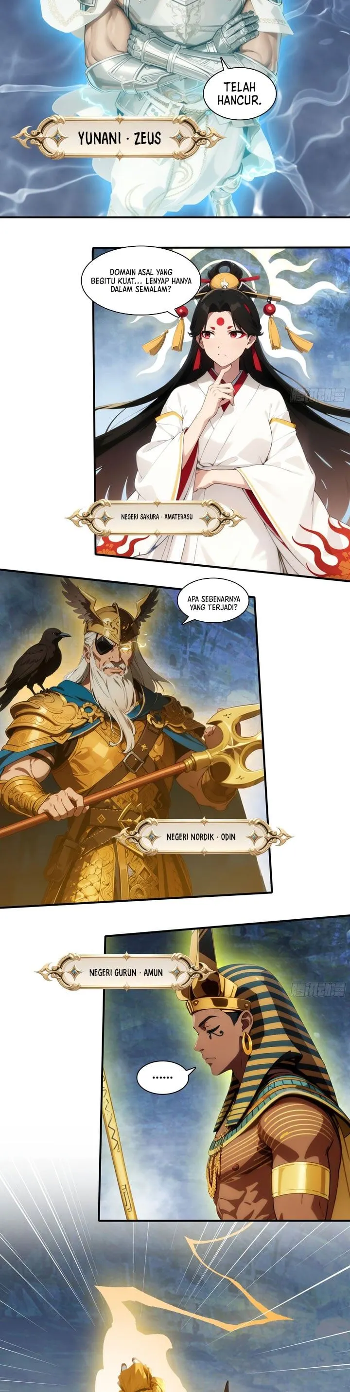 The Evil God Descends, I Own Great Hell Chapter 121