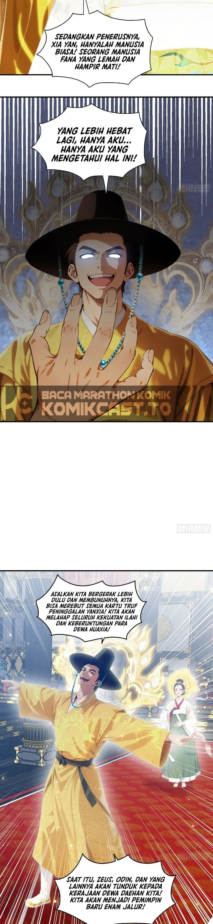 The Evil God Descends, I Own Great Hell Chapter 122