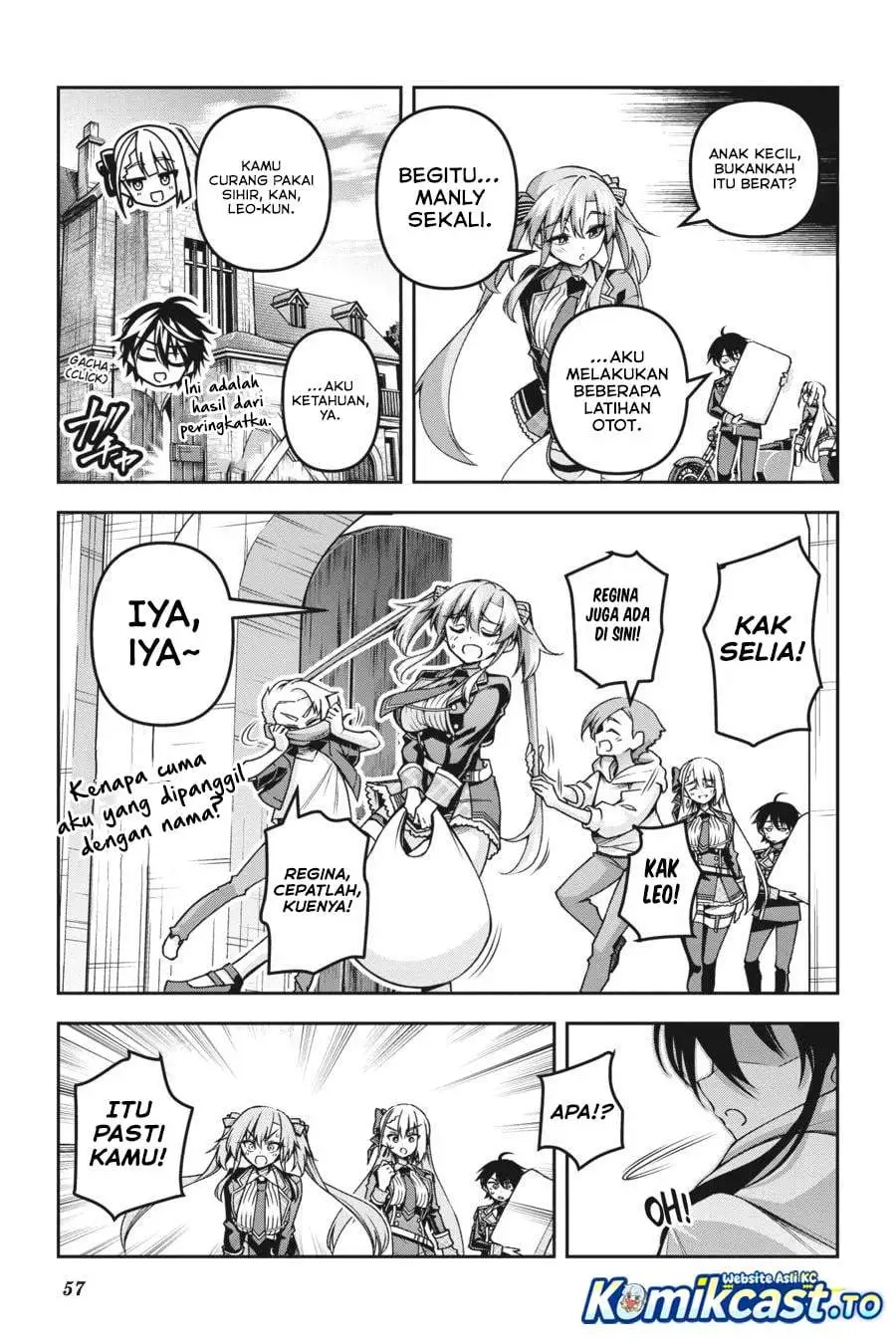 Seiken Gakuin no Maken Tsukai Chapter 50