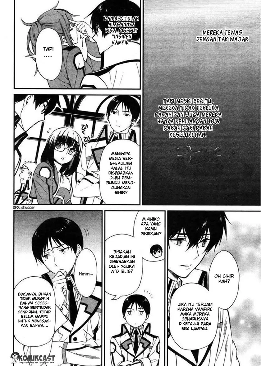 Mahouka Koukou no Rettousei – Raihousha-hen Chapter 4