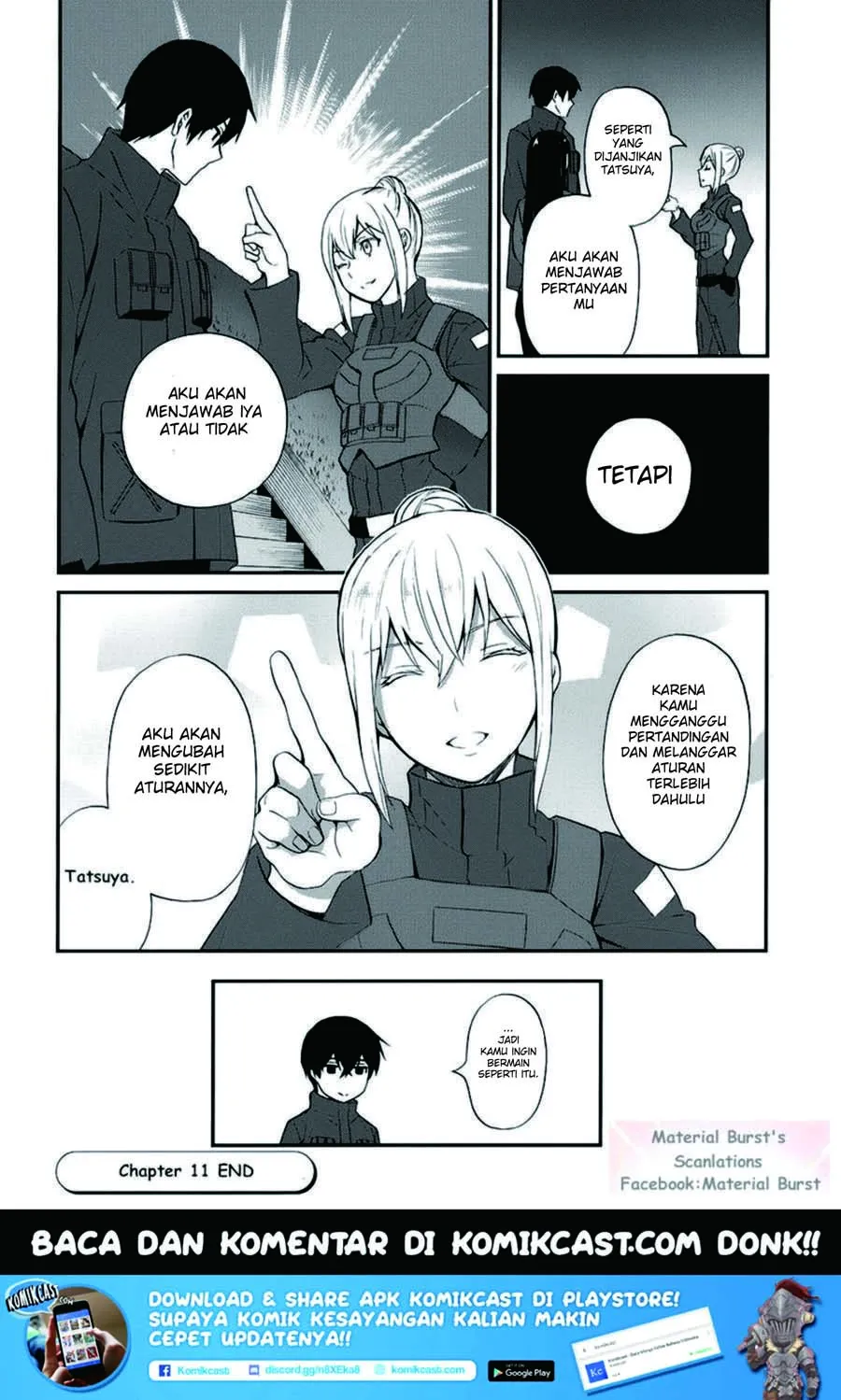 Mahouka Koukou no Rettousei – Raihousha-hen Chapter 11