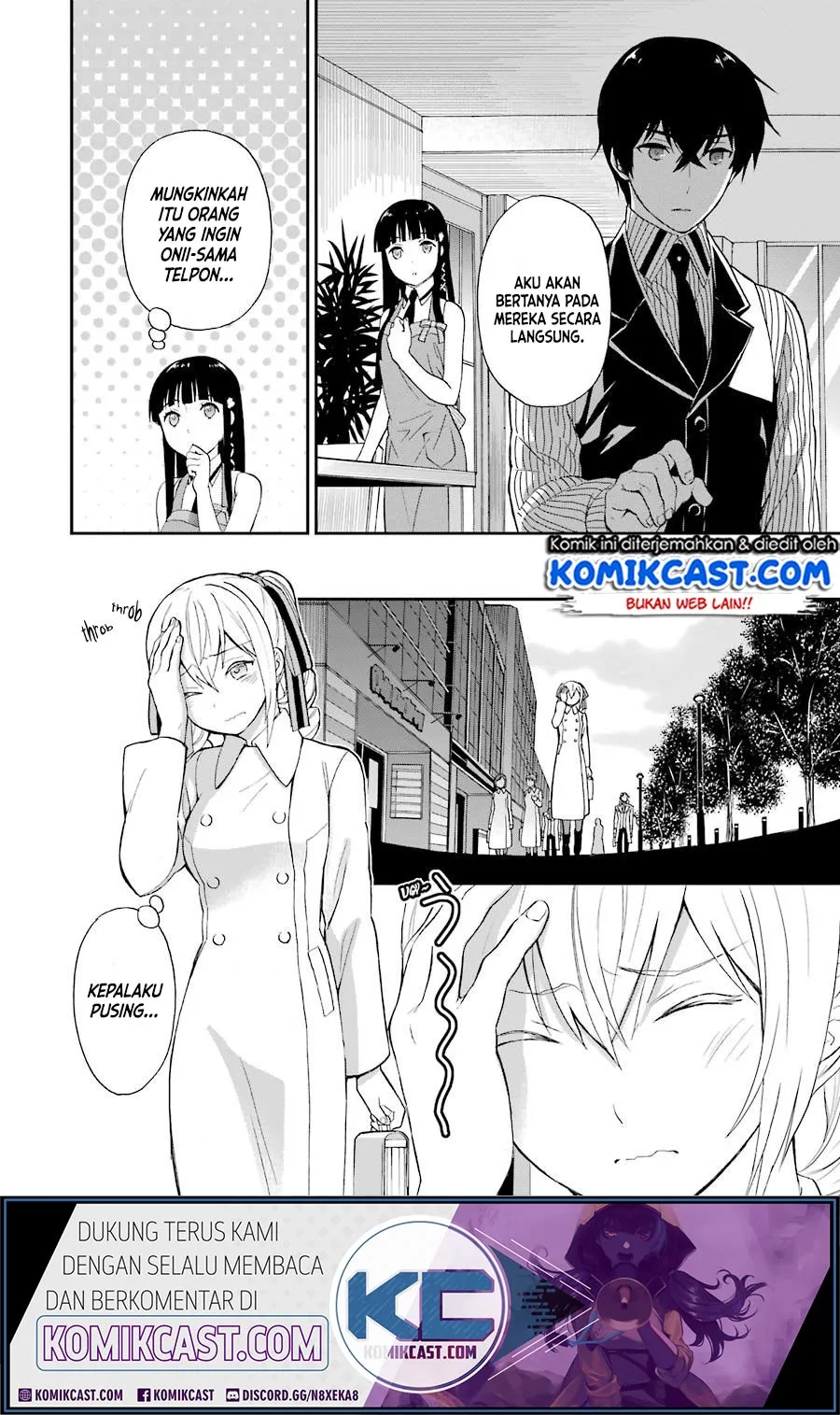 Mahouka Koukou no Rettousei – Raihousha-hen Chapter 17