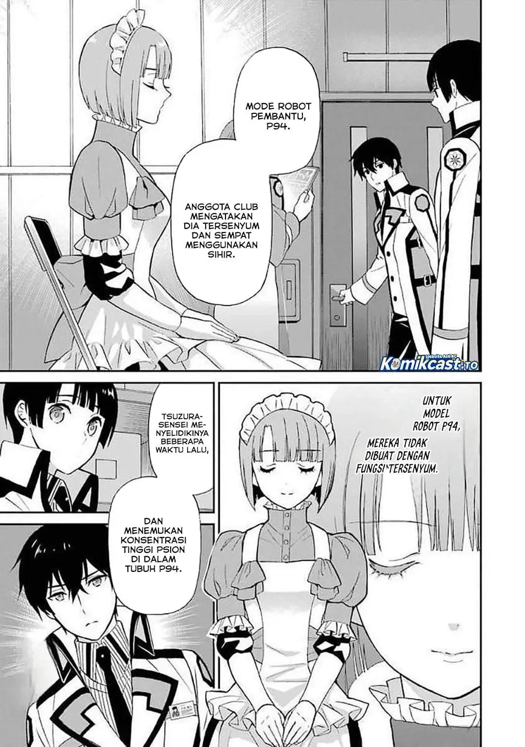 Mahouka Koukou no Rettousei – Raihousha-hen Chapter 22